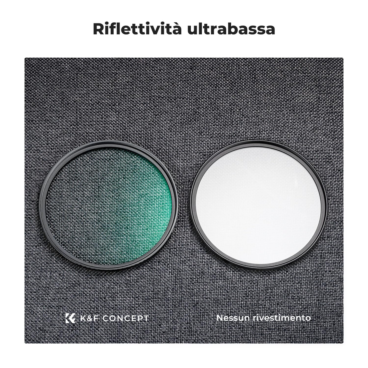 Filtro UV Kood 52mm In Vetro | Proteggi L'obiettivo | Sottile E Universale Per Fotocamere