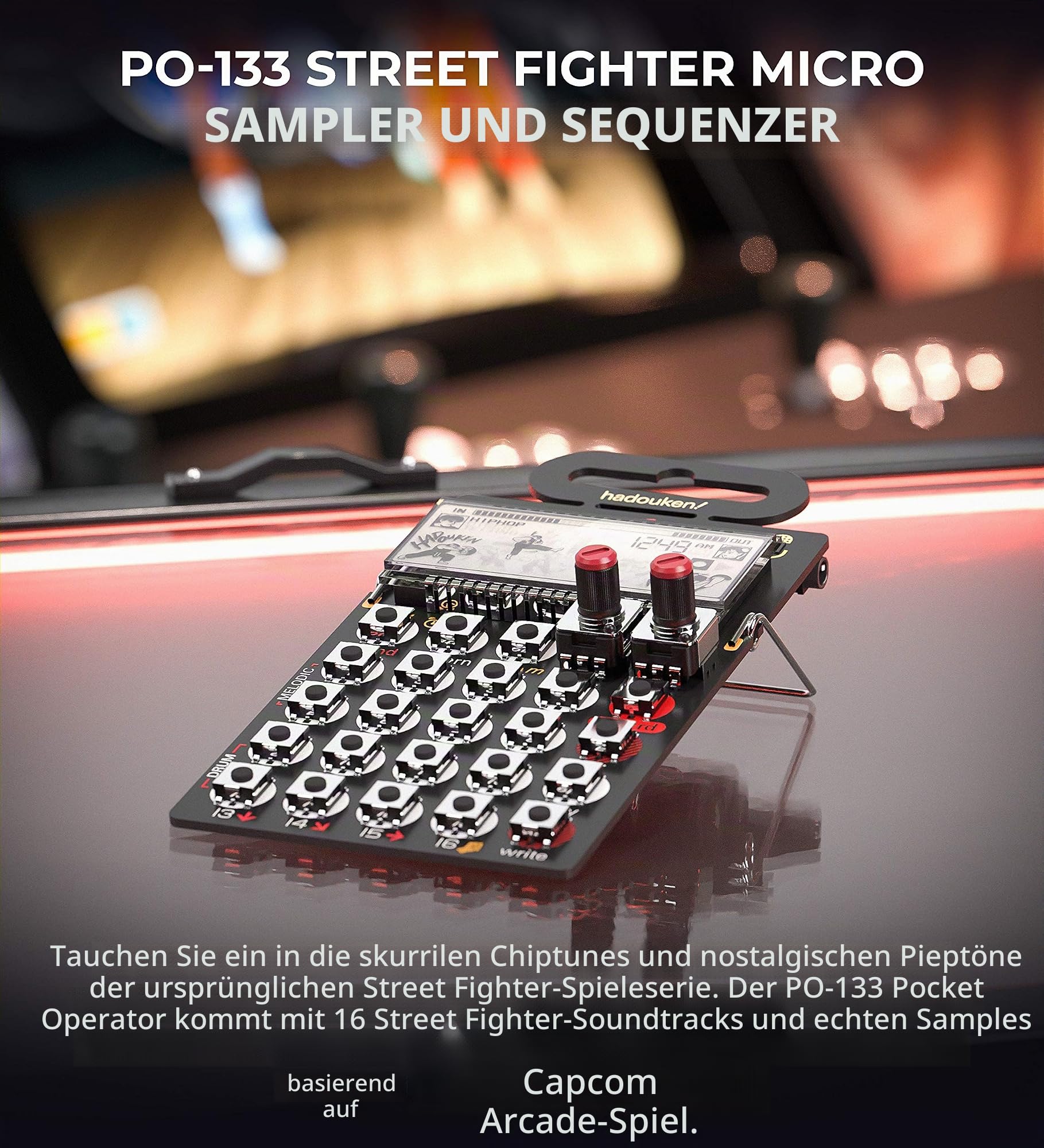 Teenage Engineering PO-133 Street Fighter Pocket Operator