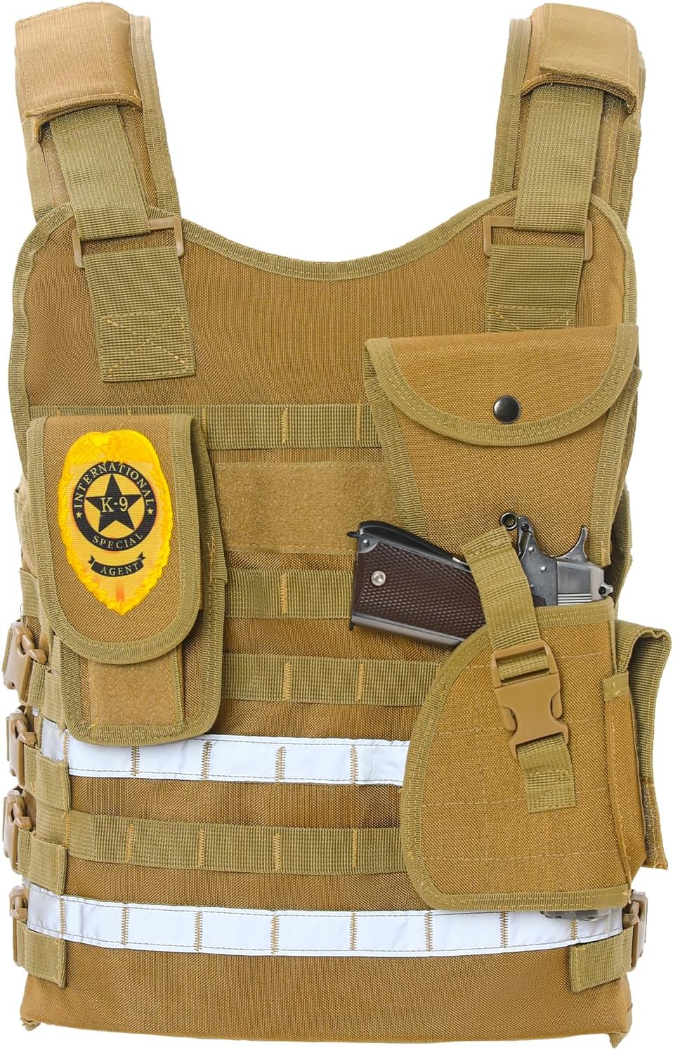 Outdoor Vest for Shooting & Outdoor Hunting, Adjustable for Men and Women, Breathable Training Protection Vest