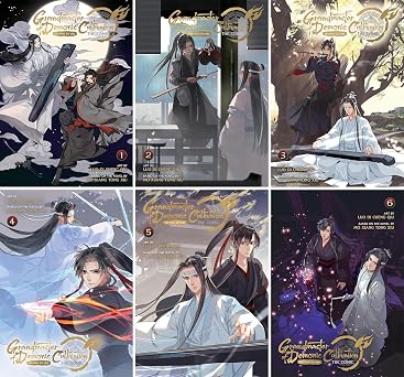 Grandmaster of Demonic Cultivation Series, Collection Set of 6 Books. Mo Dao Zu Shi Vol. 1-6 by Mo Xiang Tong Xiu
