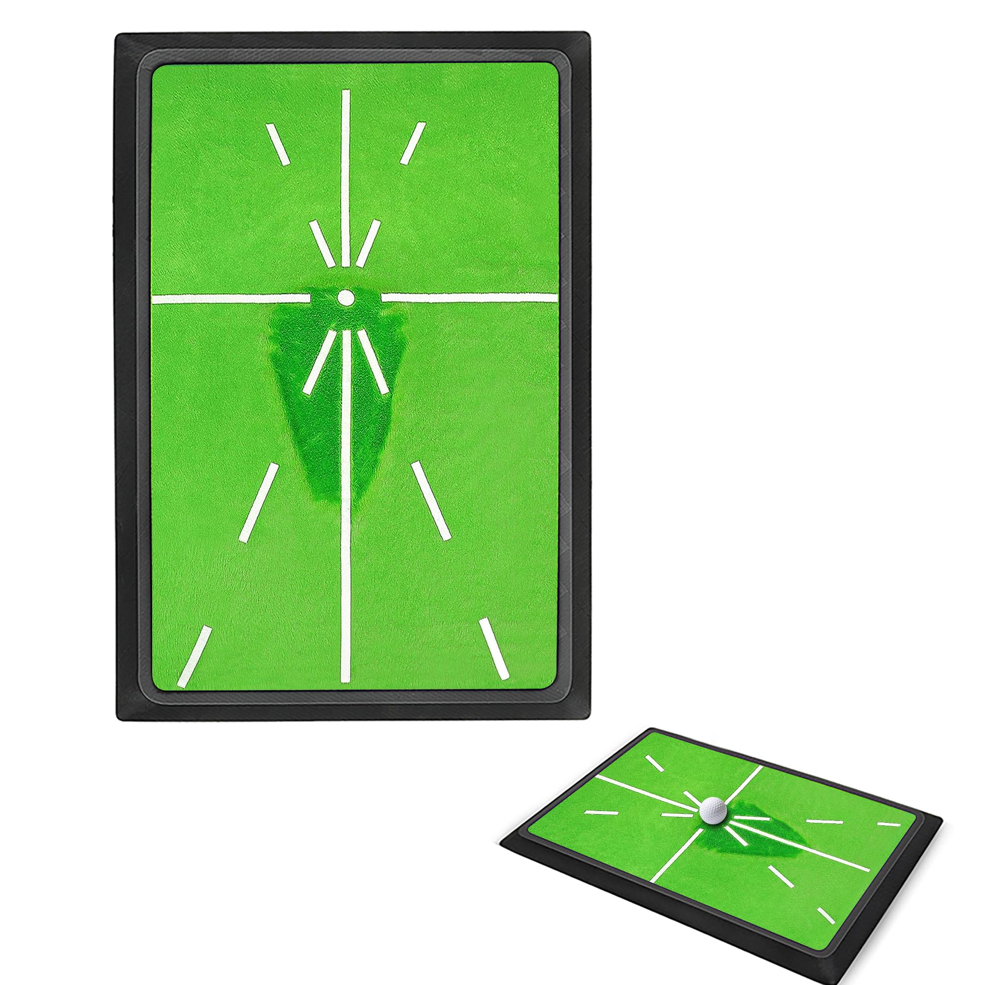 Golf Hitting MatOnly 10, Golf Training Mat for Swing Detection Batting