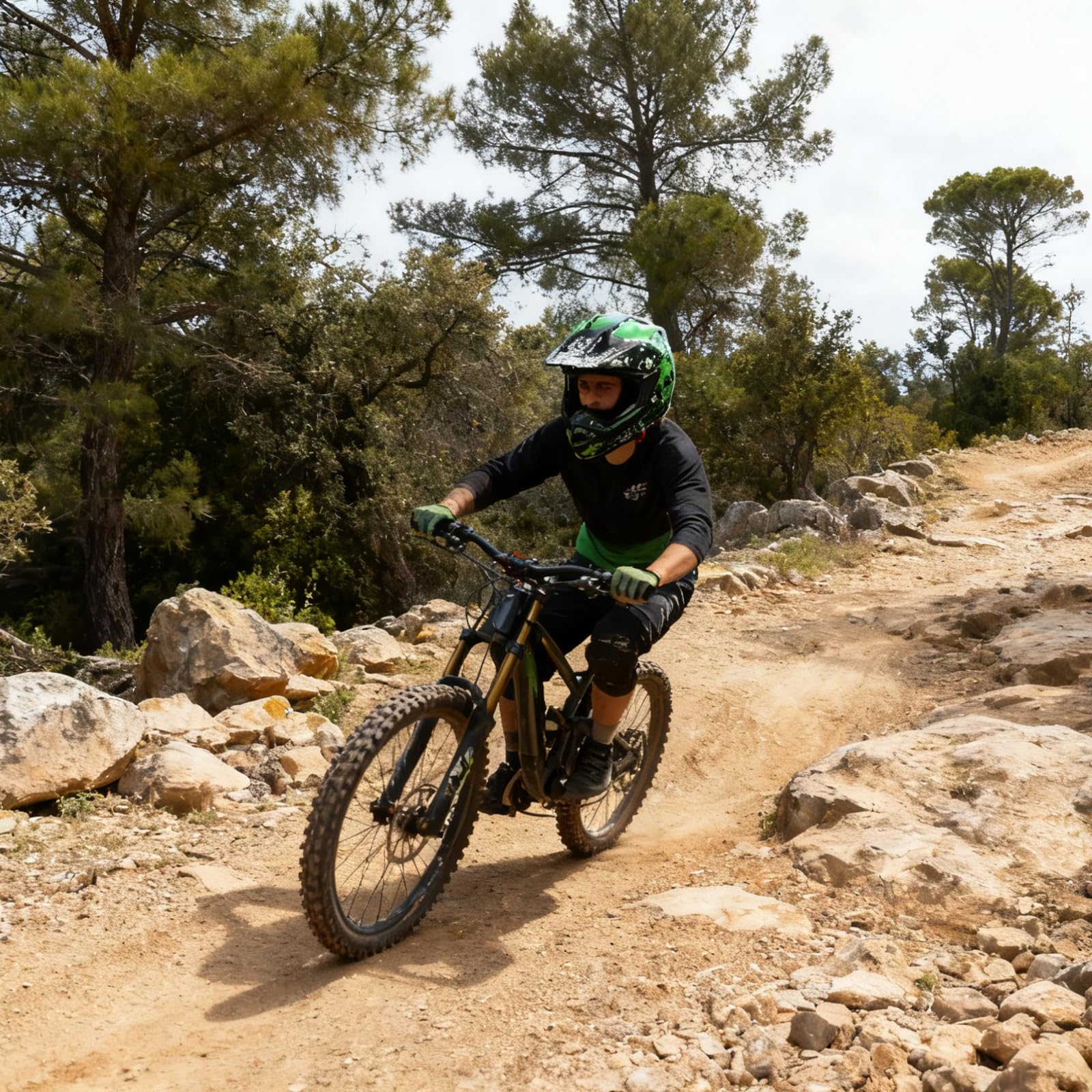 Casque de motocross, casque de moto tout-terrain pour jeunes, tout-terrain, BMX, 4 roues, avec gants, lunettes et masque