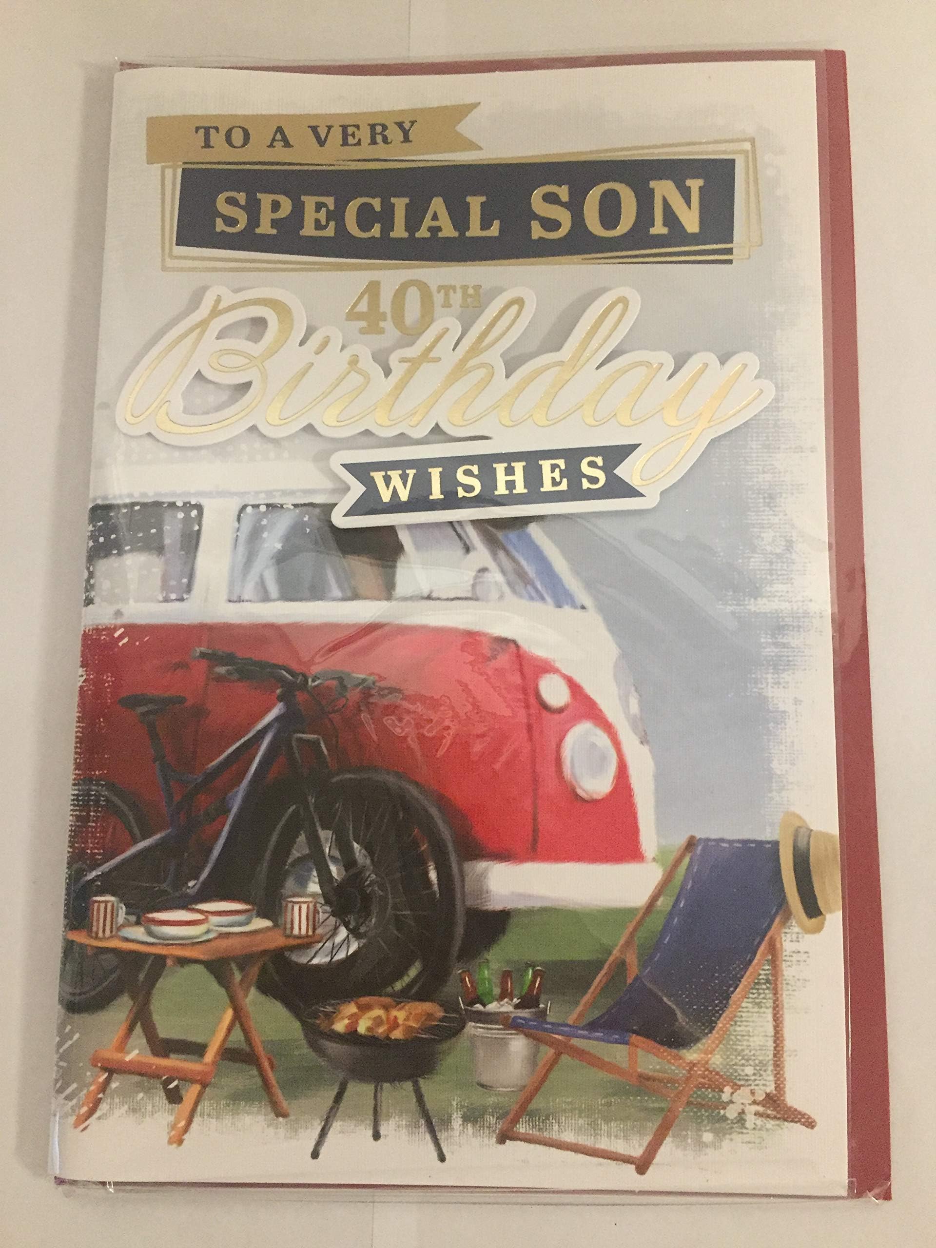 Brother 40th Birthday Card 40th Birthday Card For Brother - UK