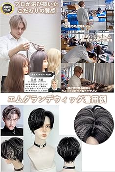 高級ウィッグ新品(メンズ顔)5個セット Amazon.co.jp: Aisiqueensウィッグ メンズ ショート 短髪 茶髪