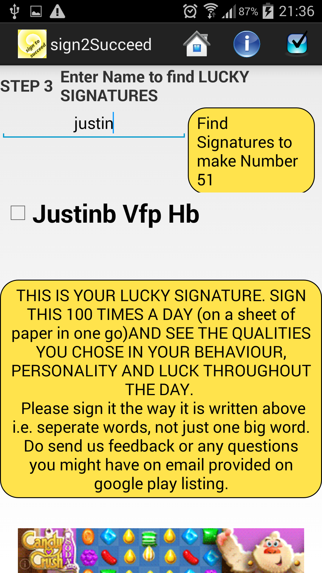 Sign 2 Succeed Numerology - App on Amazon Appstore