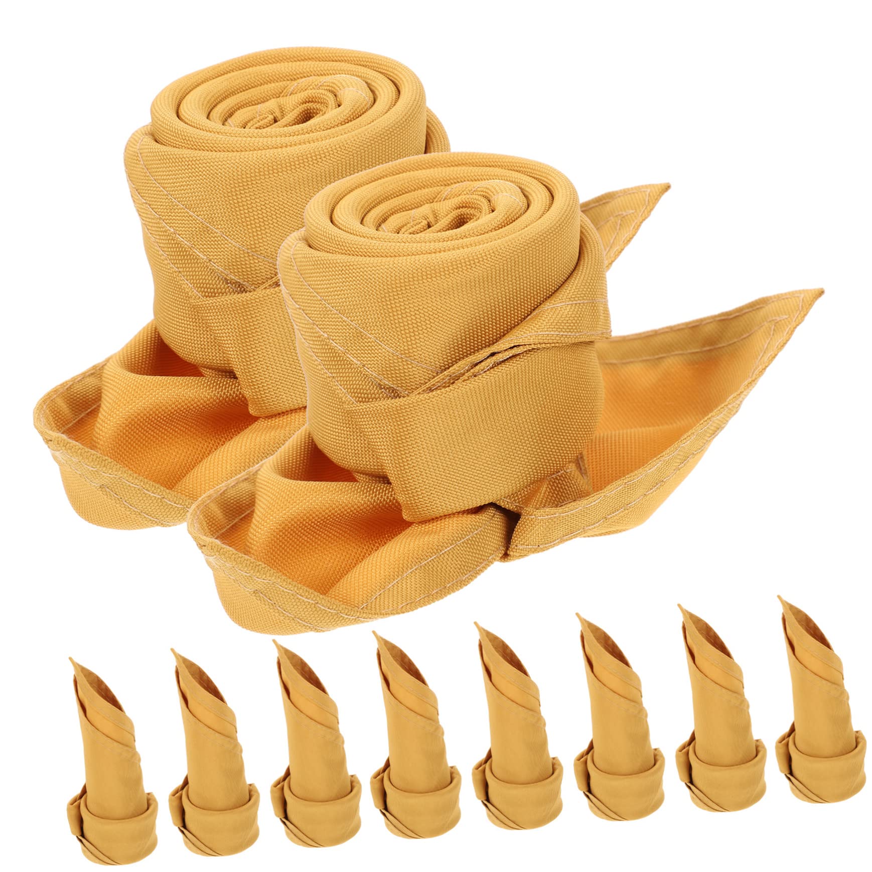 Serviettes de table tissu lavables ABOOFAN : lot de 10 pièces pour simplifier vos réceptions
