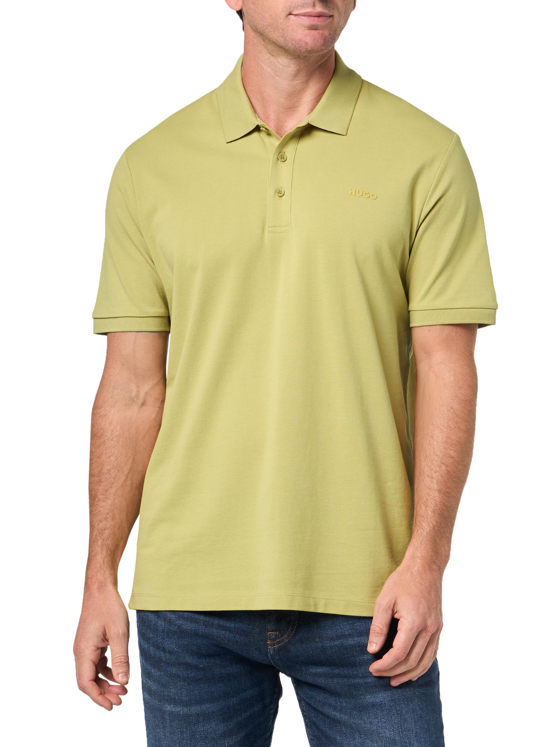 Hugo Mens Regular Fit Reversed Logo Short Sleeve Polo Shirt