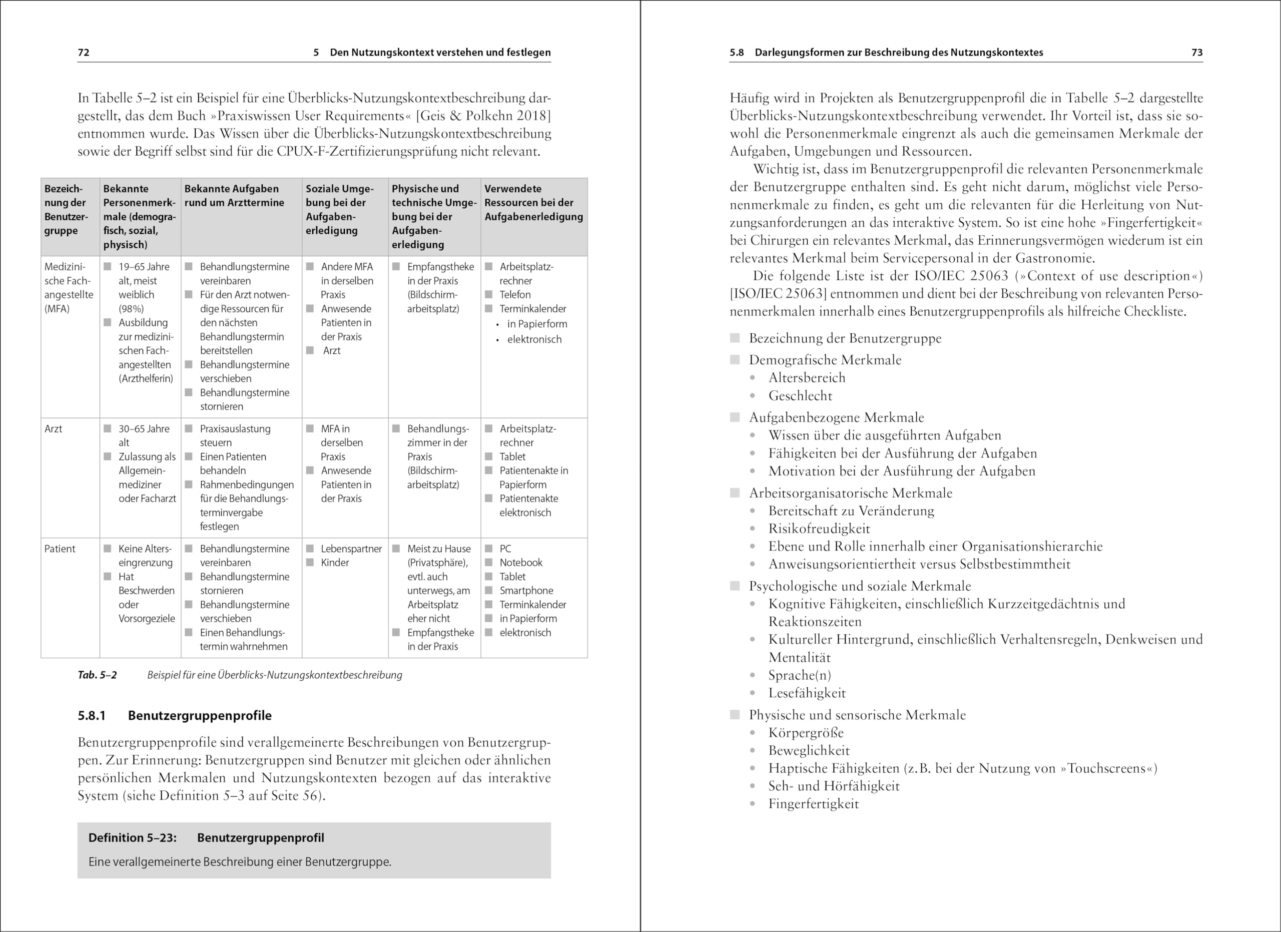 Basiswissen Usability und User Experience: Aus- und Weiterbildung zum UXQB® Certified Professional for Usability and User Experience (CPUX) – Foundation Level (CPUX-F)