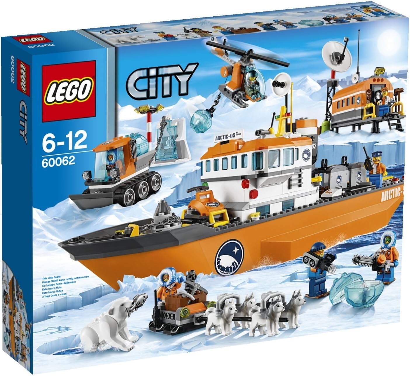 LEGO City 60062 Arctic Icebreaker