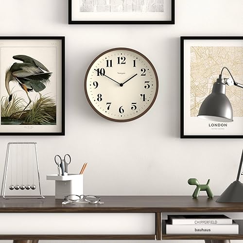 Miniatura 10 de NEWGATE Reloj de pared moderno número cuatro, relojes de pared pequeños, reloj redondo, reloj de cocina, relojes para sala de estar, reloj de