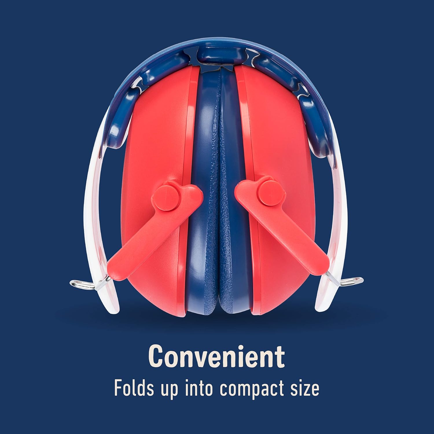 3M Kids Hearing Protection, Hearing Protection for Children with Adjustable Headband, 22dB Noise Reduction Rating, Studying, Quiet, Concerts, Events, Fireworks, For Indoor and Outdoor Use, Red - - 