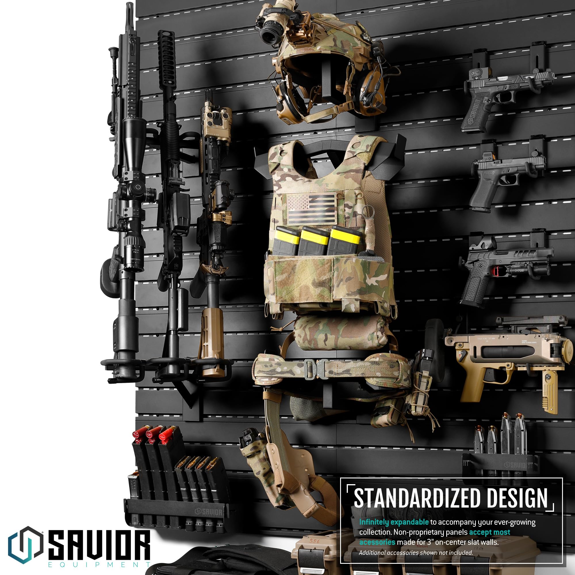 Savior Wall Rack Snapklik.com : Savior Equipment Wall Rack System Tactical Helmet ...