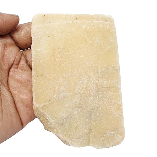 Miniatura 3 de GEMHUB 1 pieza de piedra preciosa bruta de jade amarillo natural, 1475 quilates, muestra de cristal de jade amarillo minado en tierra, M, Gema, Jade