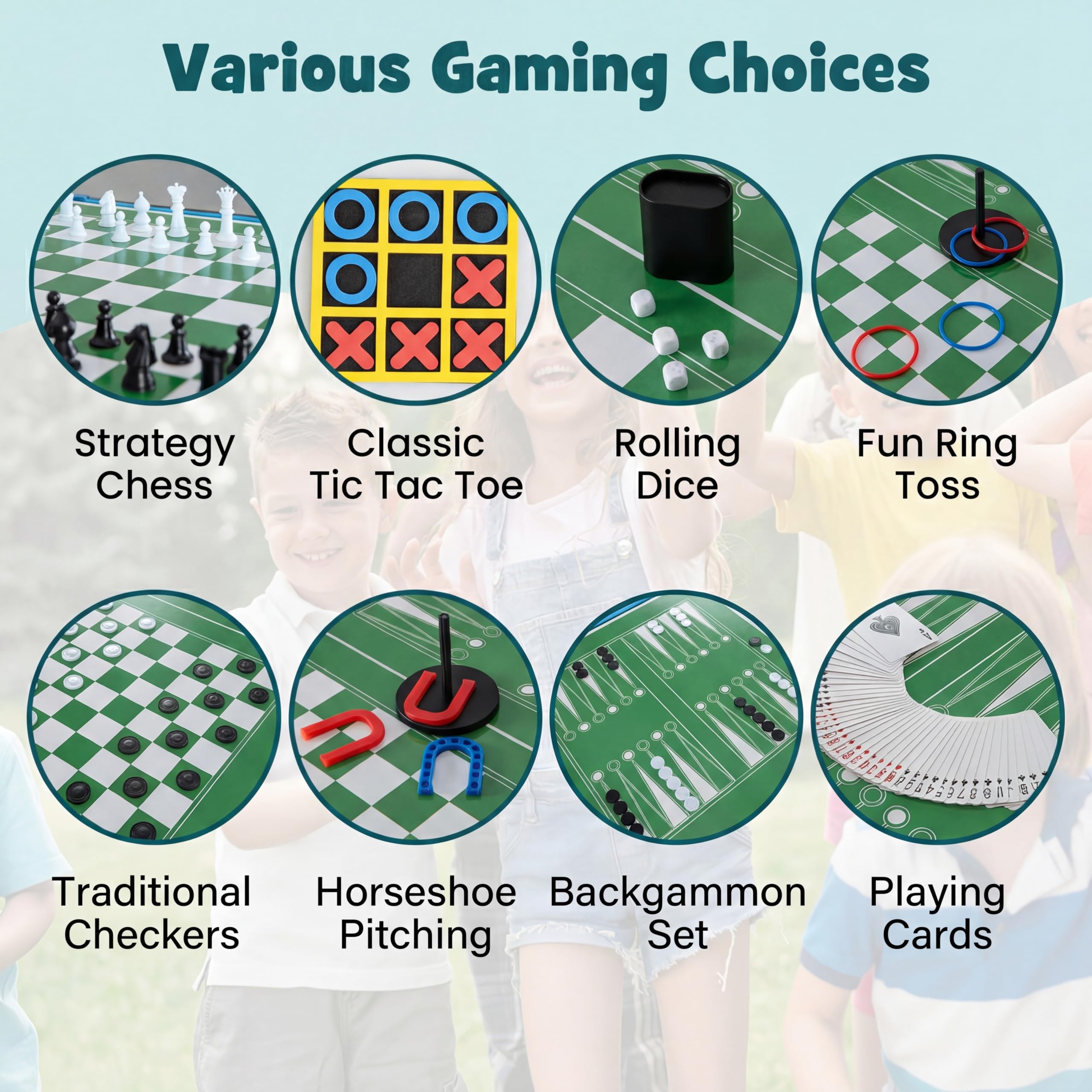 HOMASIS 14 in 1 Tavolo Multigioco, Tavolo da Gioco Multifunzione con Calcio Balilla, Basket, Biliardo, Hockey, Ping Pong, Scacchi, Dama, Backgammon, Carte da Poker per Bambini e Adulti