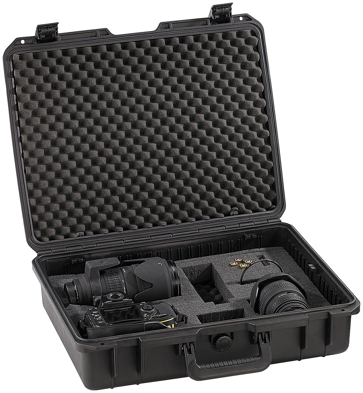 Xcase Case Koffer: Staub- und wasserdichter Koffer, 51,5 x 41,5 x 20 cm, IP67 (Transportkoffer, Beamer, Foto)