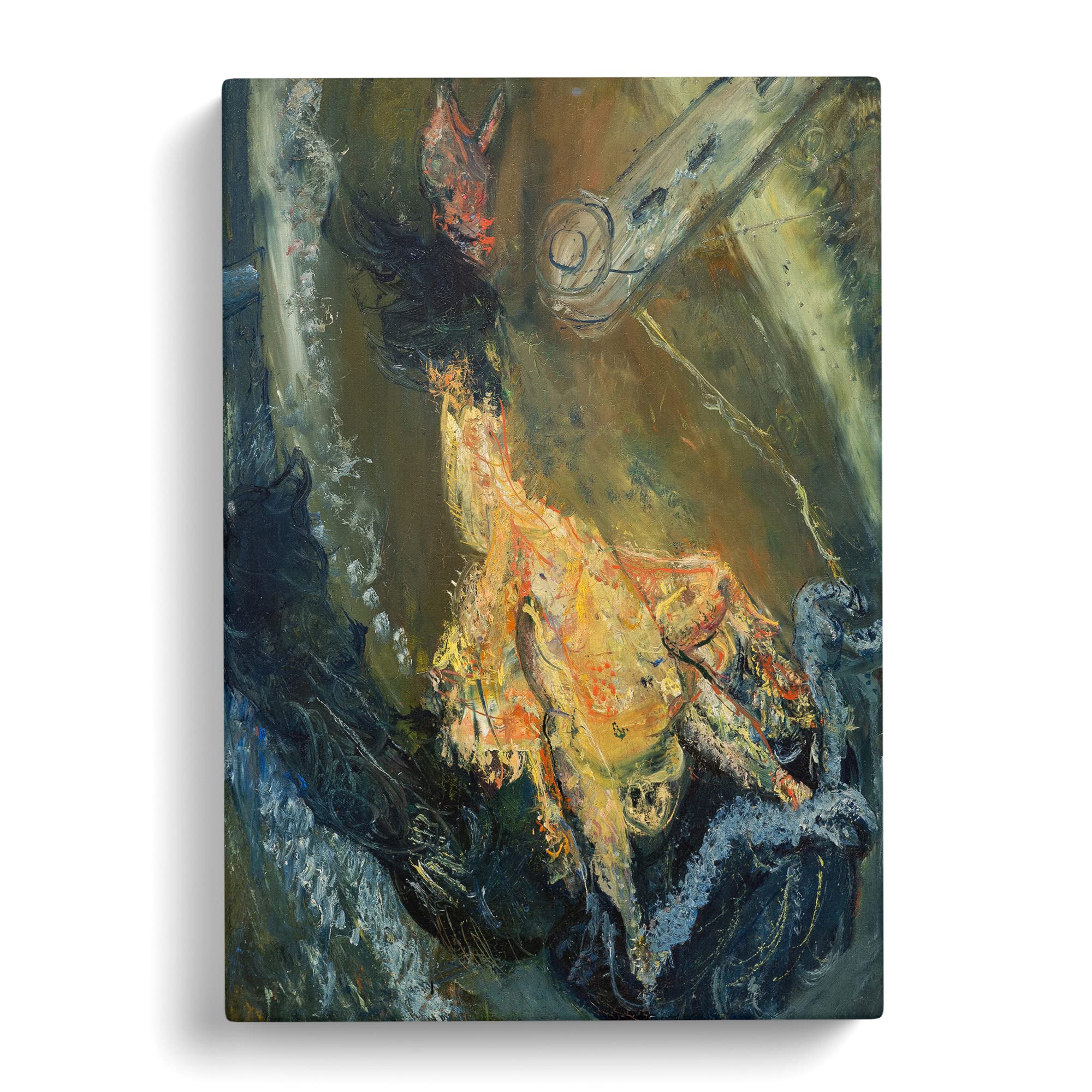 Turkey Carcass By Chaim Soutine Canvas Print, Mixed, 25L x 50W cm - Image 3