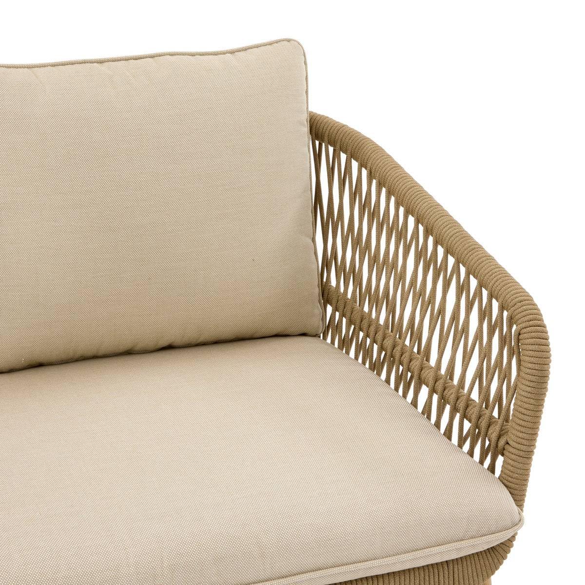 Hespéride - Canapé de Jardin Orissa 2 Places Beige