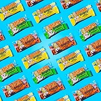 Vista 9 de Barritas de avena con chispas de chocolate de Bobo's, sin gluten, sin OMG, de avena integral, paquete de 12 Barritas de aperitivo Para llevar