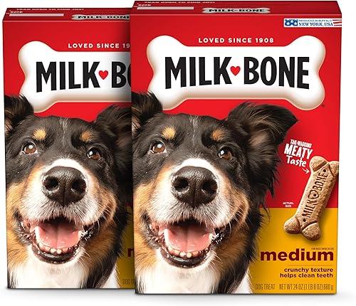 Miniatura 24 de Milk-Bone Original Dog Treats Galletas para perros grandes, 10 libras