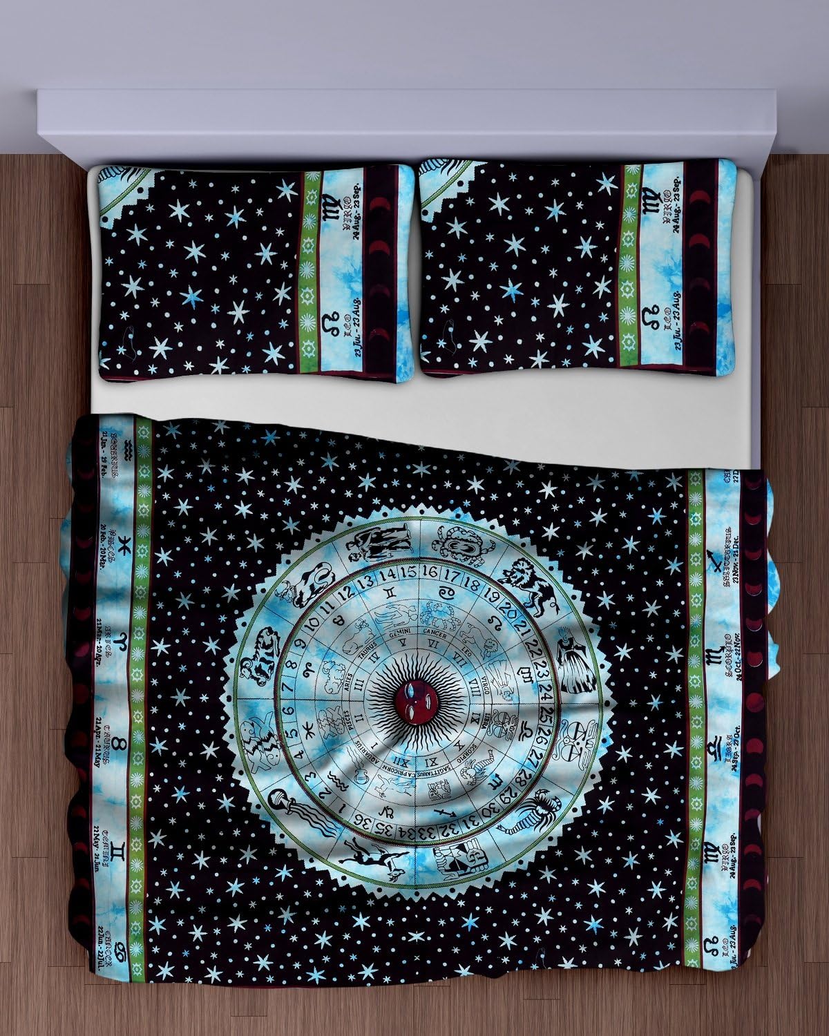 Handicraft-Palace Queen Hippie Tapestry Hippy Mandala Bohemian Bedsheet Indian Home Decor Wall Hanging Ethnic Decorative Bedspread