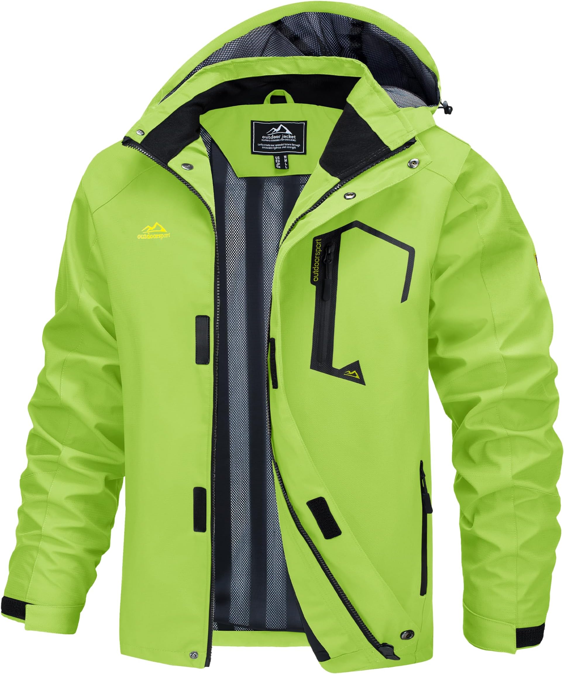 acg cascade rains jacket