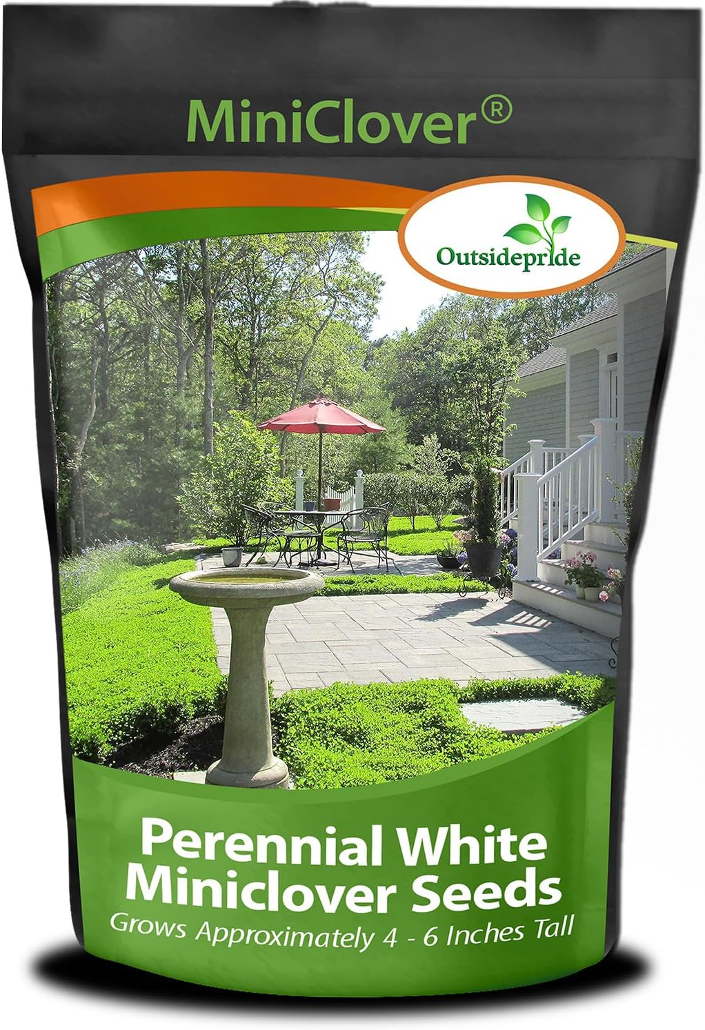 Outsidepride 2 lb. Perennial White Miniclover Dwarf, Small Leaved, Lawn Clover & Ground Cover Seeds