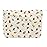 PAZIMIIK Floral Makeup Bag Large Cotton Zipper Pouch for Purse Travel Canvas Make Up Organizer for Women Cosmetic,Flower Bear White