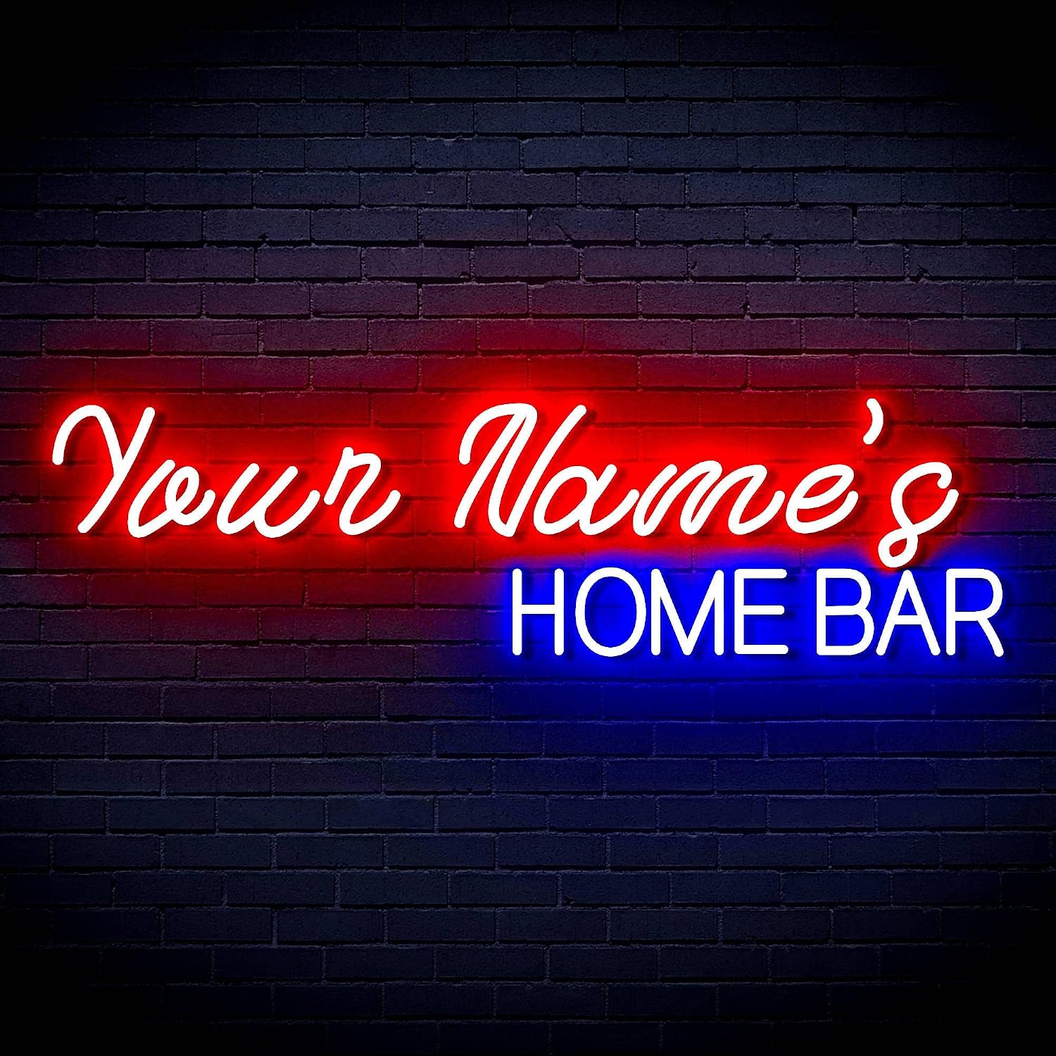 ADVPRO Beer Mugs Home Bar Personalized Ultra-Bright LED Neon Sign - Blue & Red - st16s51-fn-p0102-tm-br