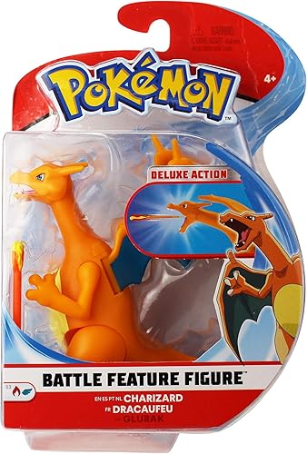 PoKéMoN Figura de batalla de 4.5" - Charizard