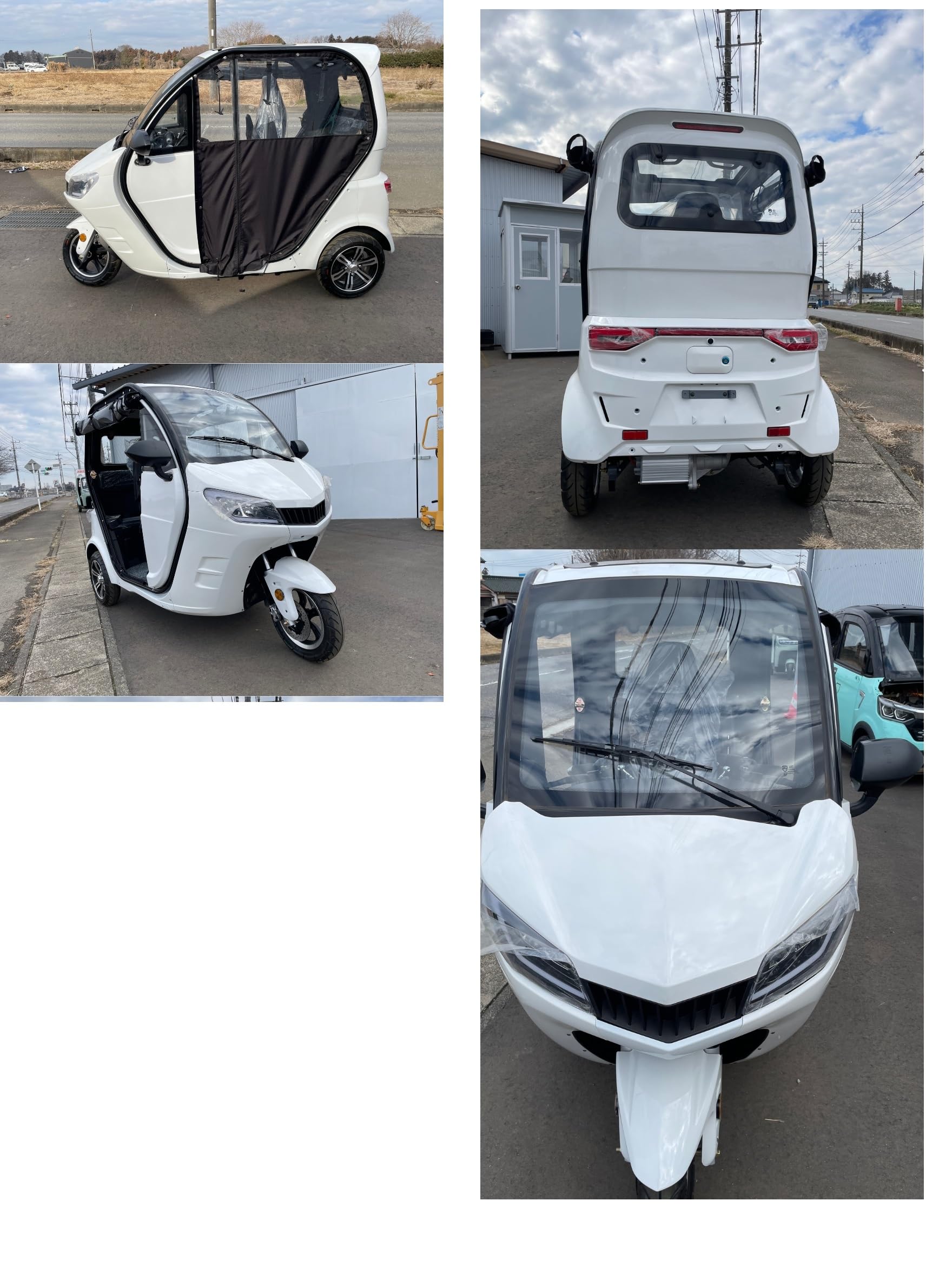 Amazon.co.jp: EVトゥクトゥク ＜アインズ・ネオ＞ 側車二輪 走行100km