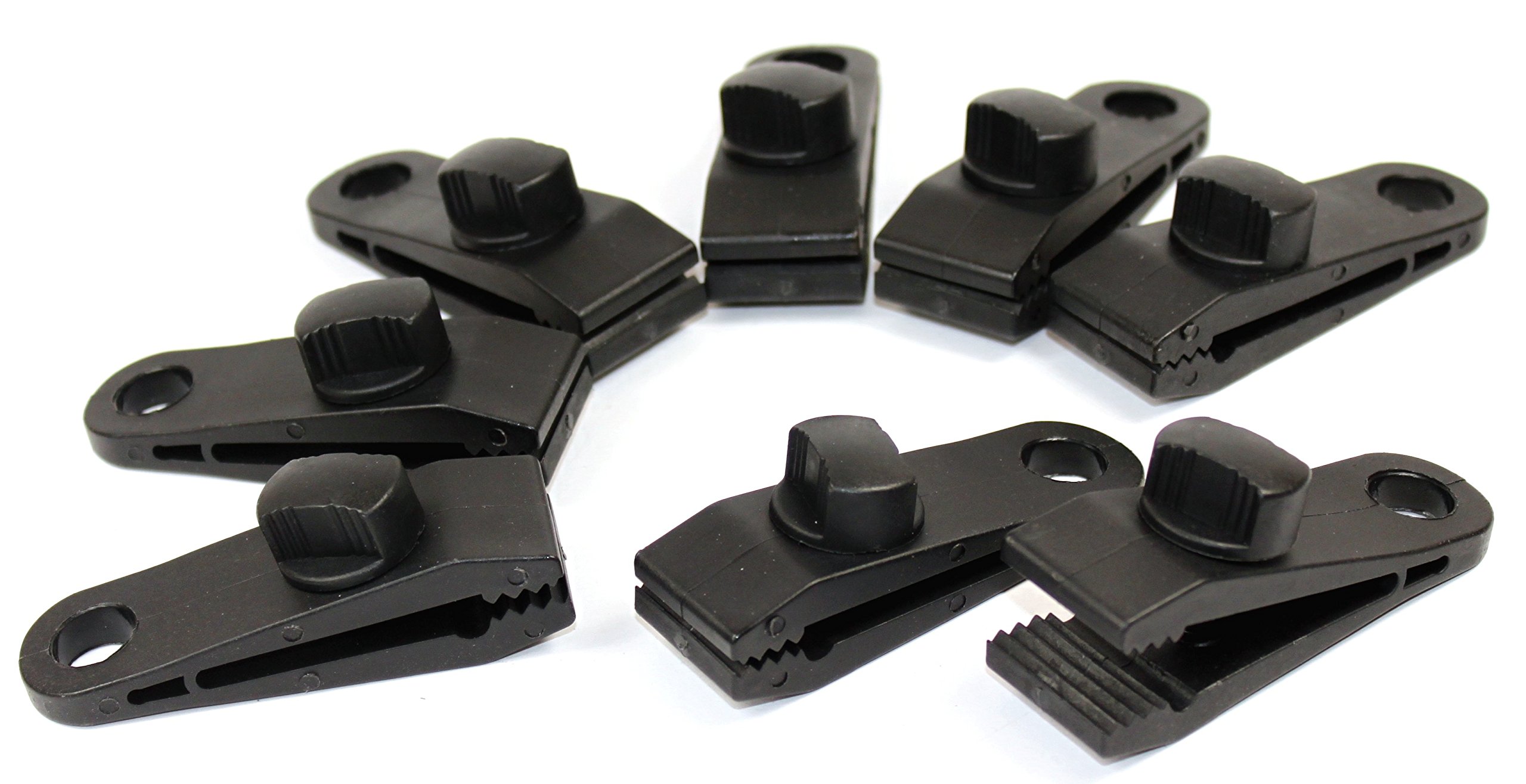 K&B Vertrieb Clip 48 Stück Spanner für Abdeckplane Planenclips Zelt Plane Planenhalter Gewebeplane Halterung 466