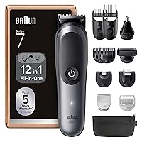 Braun Rifinitore All-In-One Series 7, Rasoio Elettrico Barba 12In1
