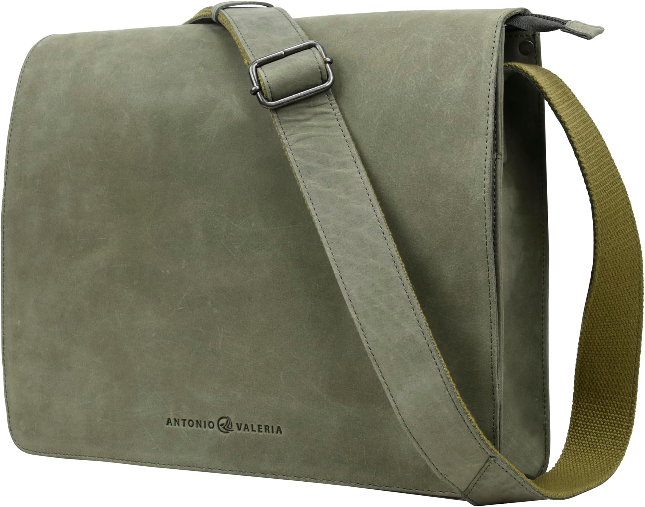 Albert Premium Leather Messenger Bag for Men
