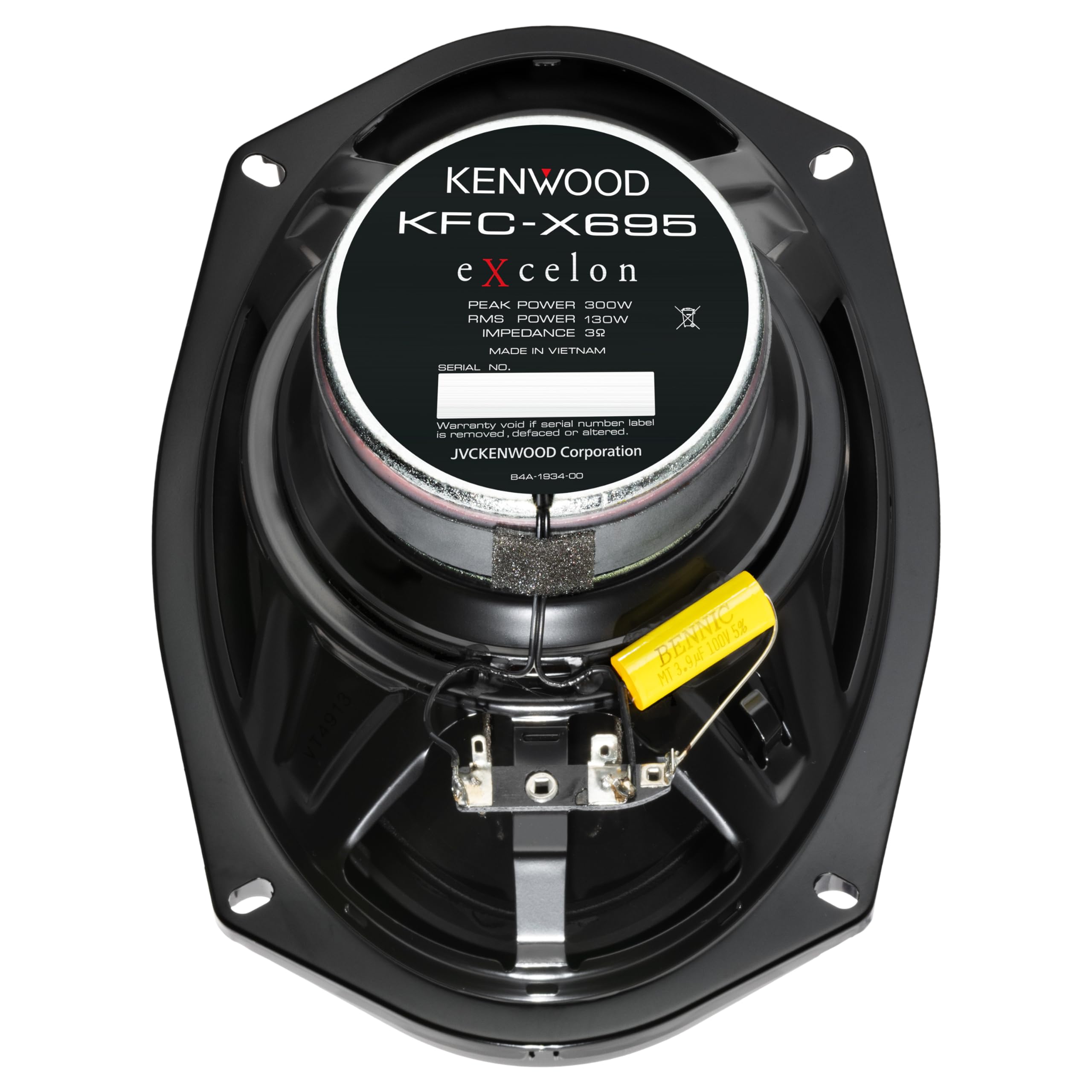 Amazon.com: Kenwood eXcelon KFC-X695 6x9 2-Way Car Speakers – 300W