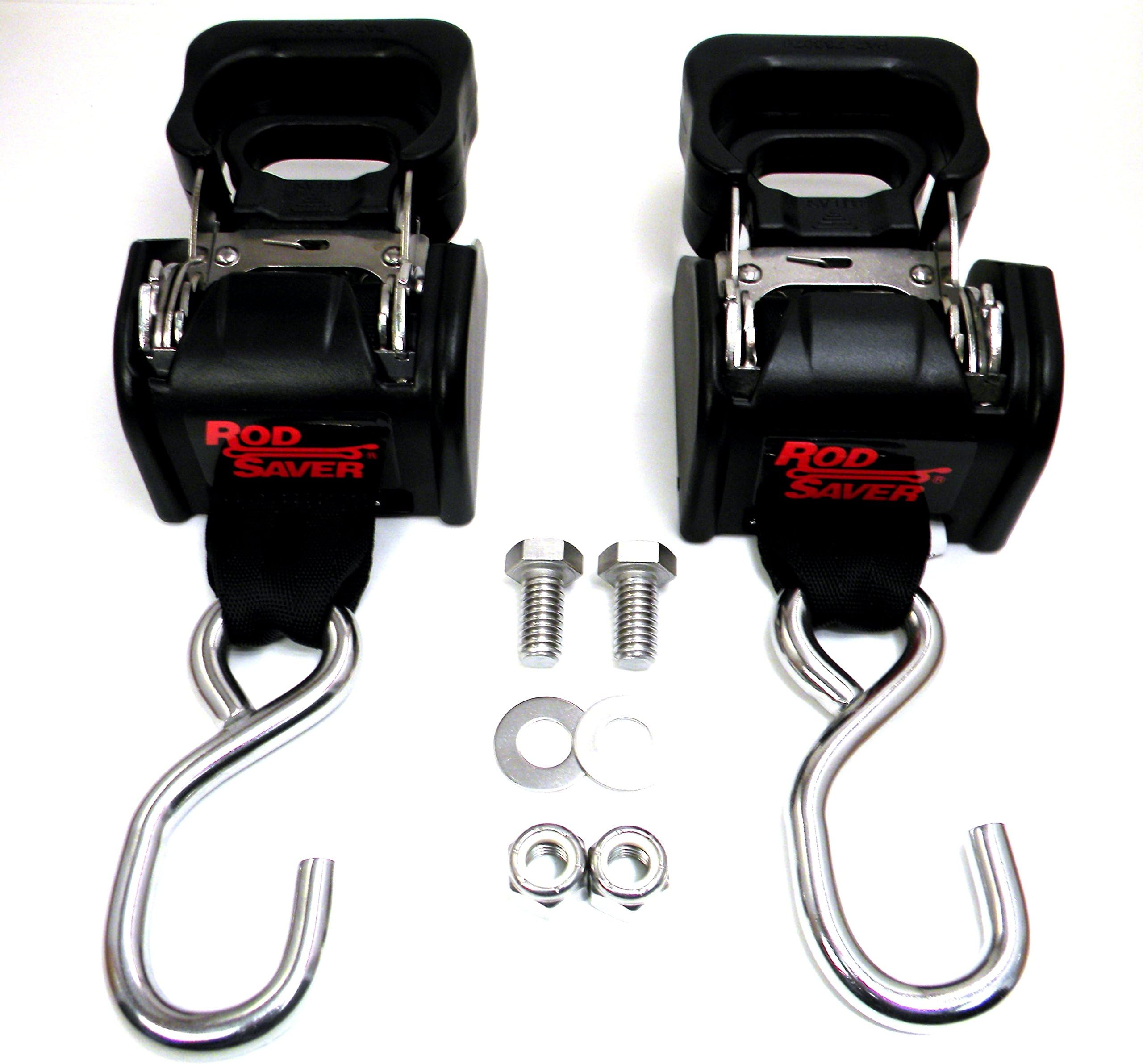 Stainless Steel Retractable Transom Tie-Down - 40" - Pair