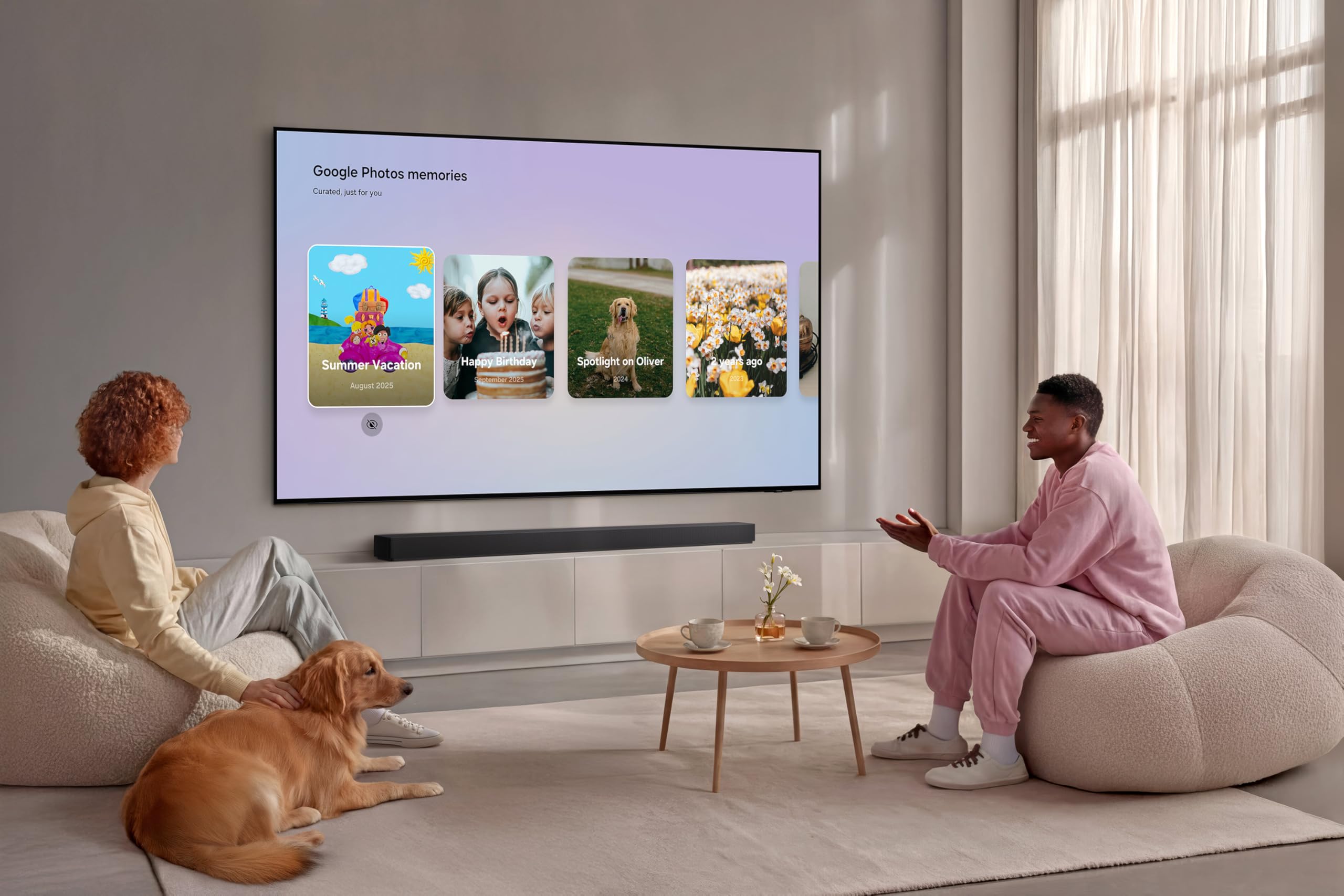 Samsung Smart TV 55 Pouces S85H, OLED 4K, Téléviseur Gaming 120Hz avec AI Upscaling, OLED HDR, Vision AI Companion, Object Tracking Sound Lite, Alexa Intégré [2026]