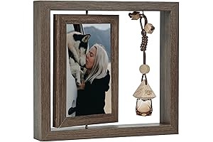 HiPeep Pet Memorial Photo Frame, Immortalize Cherished Memories of Your Furry Companion