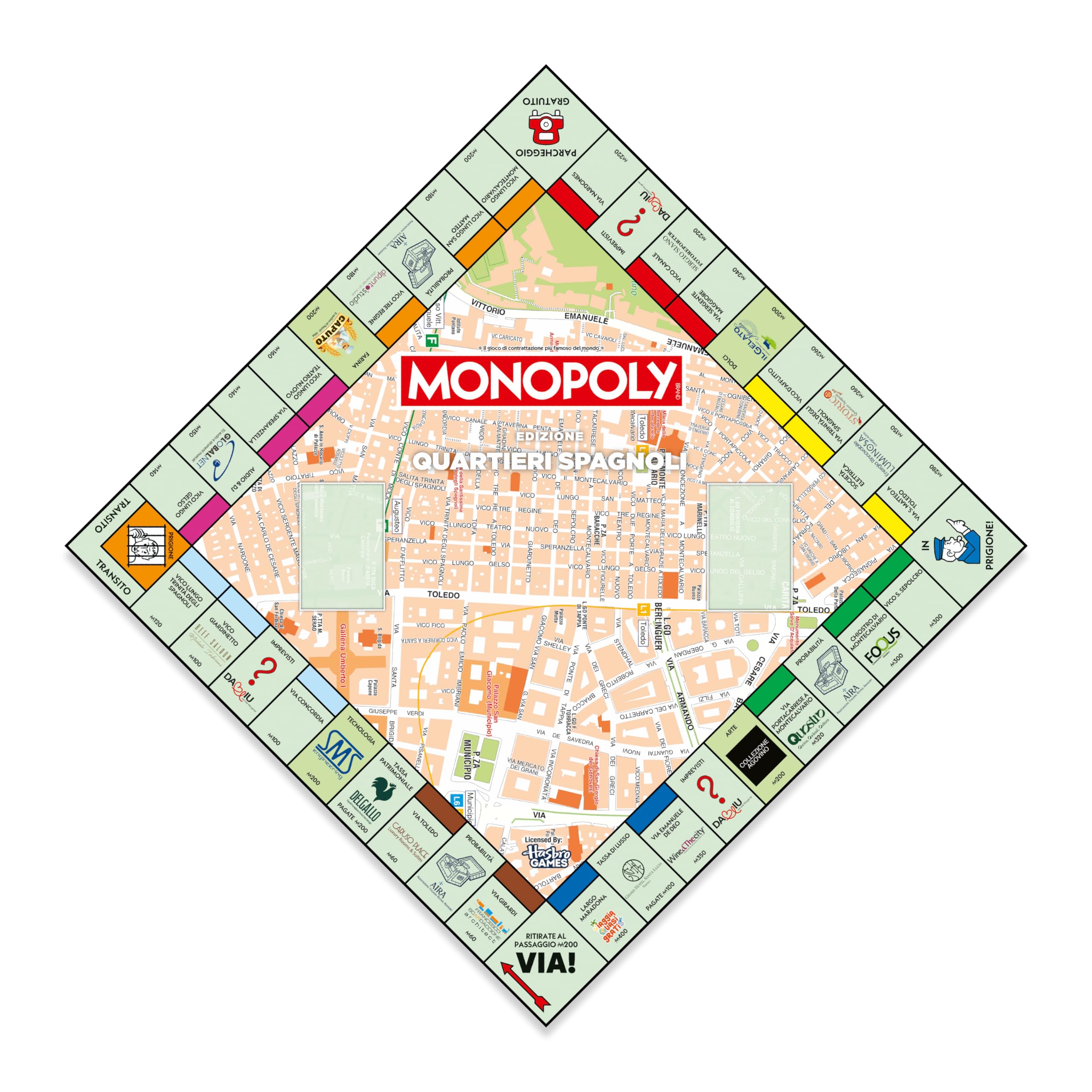 MONOPOLY EDIZIONE QUARTIERI SPAGNOLI