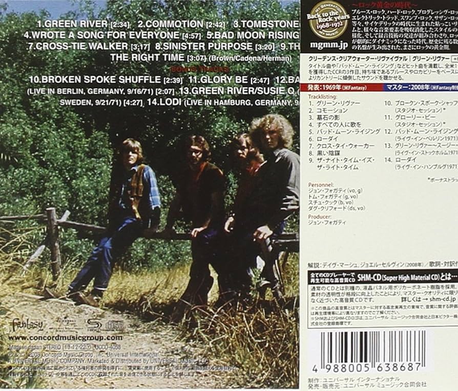 クリーン・ハンズ・ゴー・ファウル [CD] Amazon.co.jp: グリーン・リヴァー+5 - クリーデンス・クリア