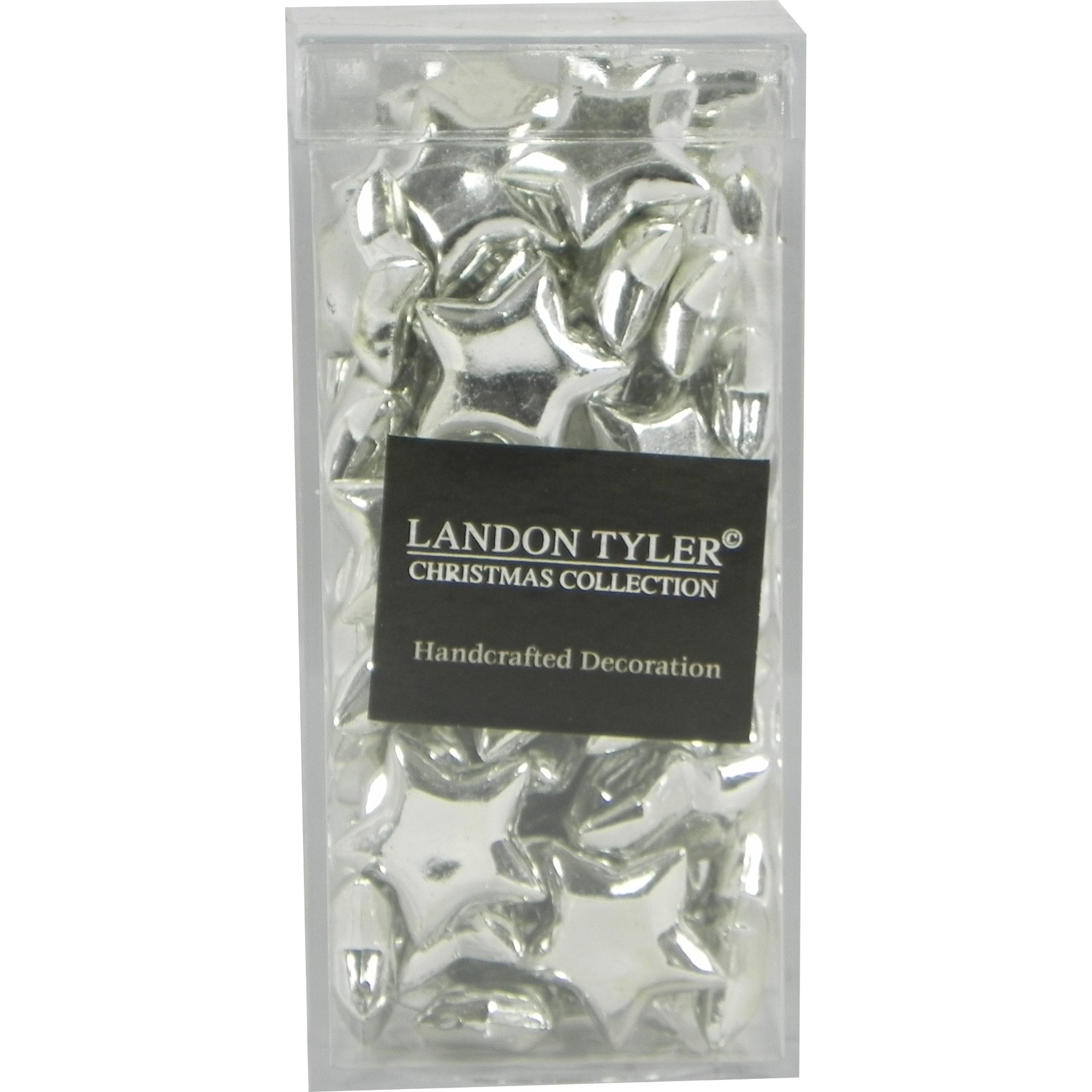 Christmas Stars Table Decoration Silver