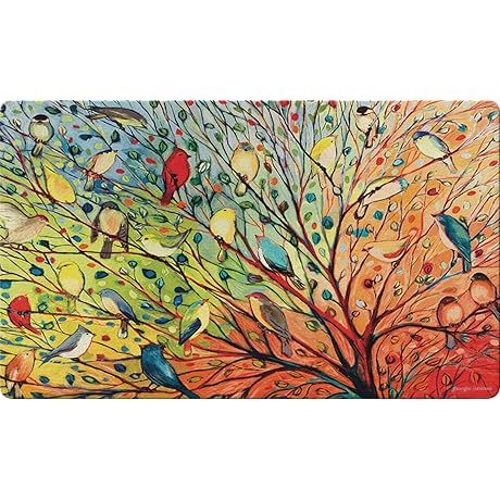 Toland Home Garden Graceful Birds Outdoor Door Mat