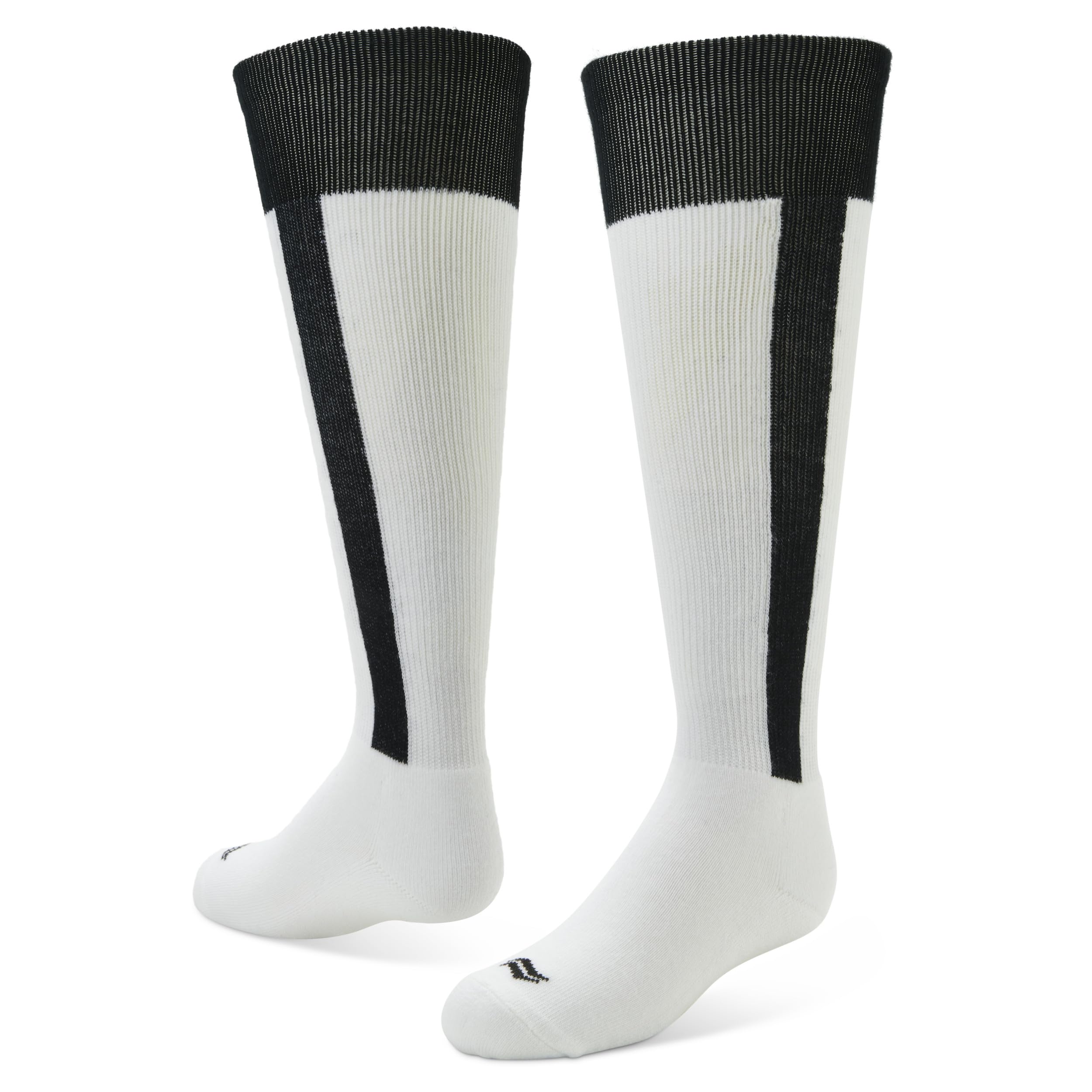 Sof SoleDouble Play Baseball Stirrup Over the Calf Team Athletic Performance Socks for Men and Youth, 2-Pack