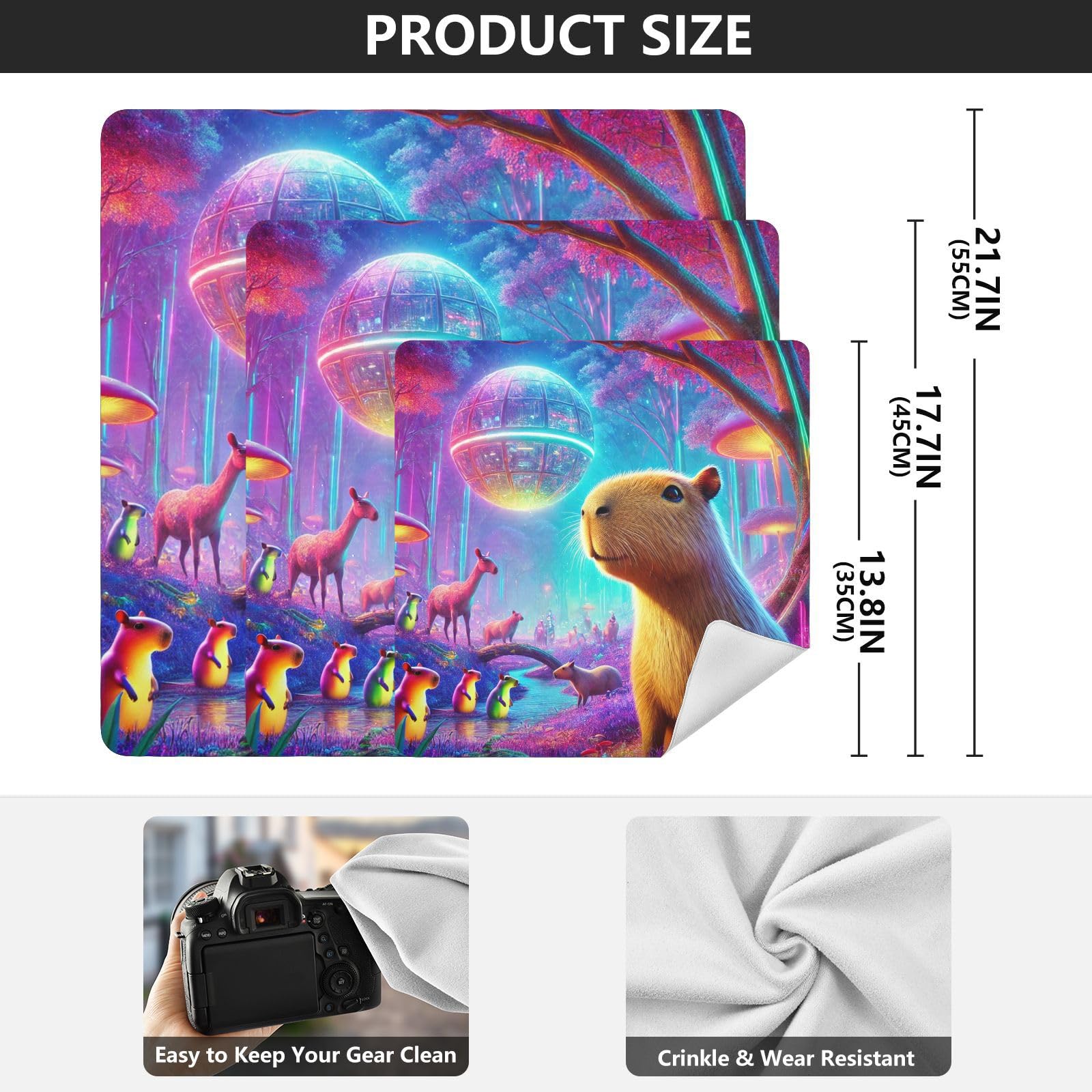 Joko Ivery Capybara Cute Self-adhesive Cloth 17.7