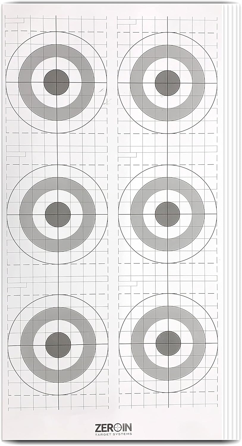 shooting zeroin shooting target system panel with base includes 5 paper targets jovaza com