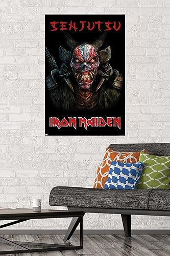 Miniatura 2 de Trends International Iron Maiden - Póster de pared de álbum Senjutsu, 22.37 x 34.00 pulgadas, versión premium sin marco