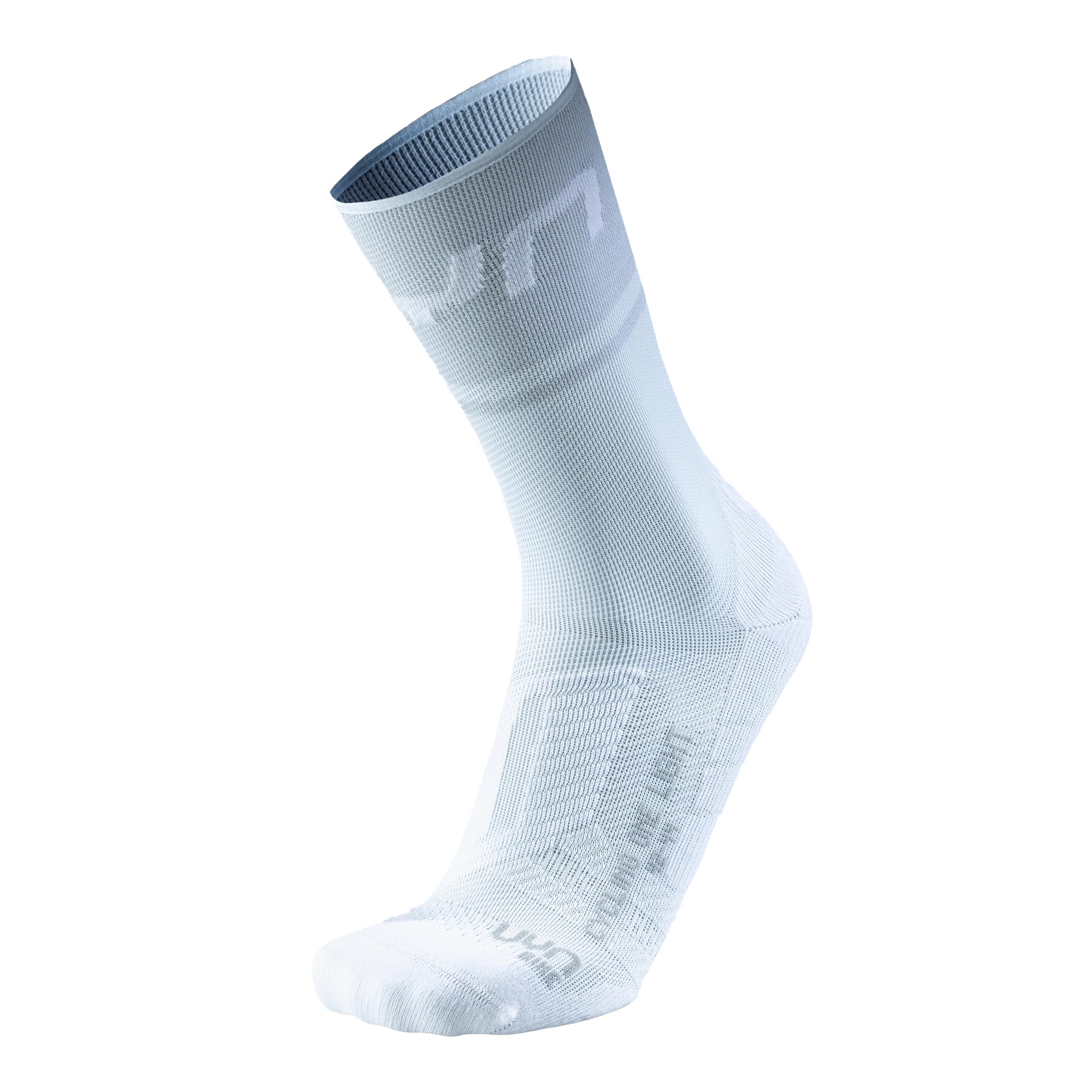 UYN S100287 CYCLING ONE LIGHT Socks Men's White/Silver 44