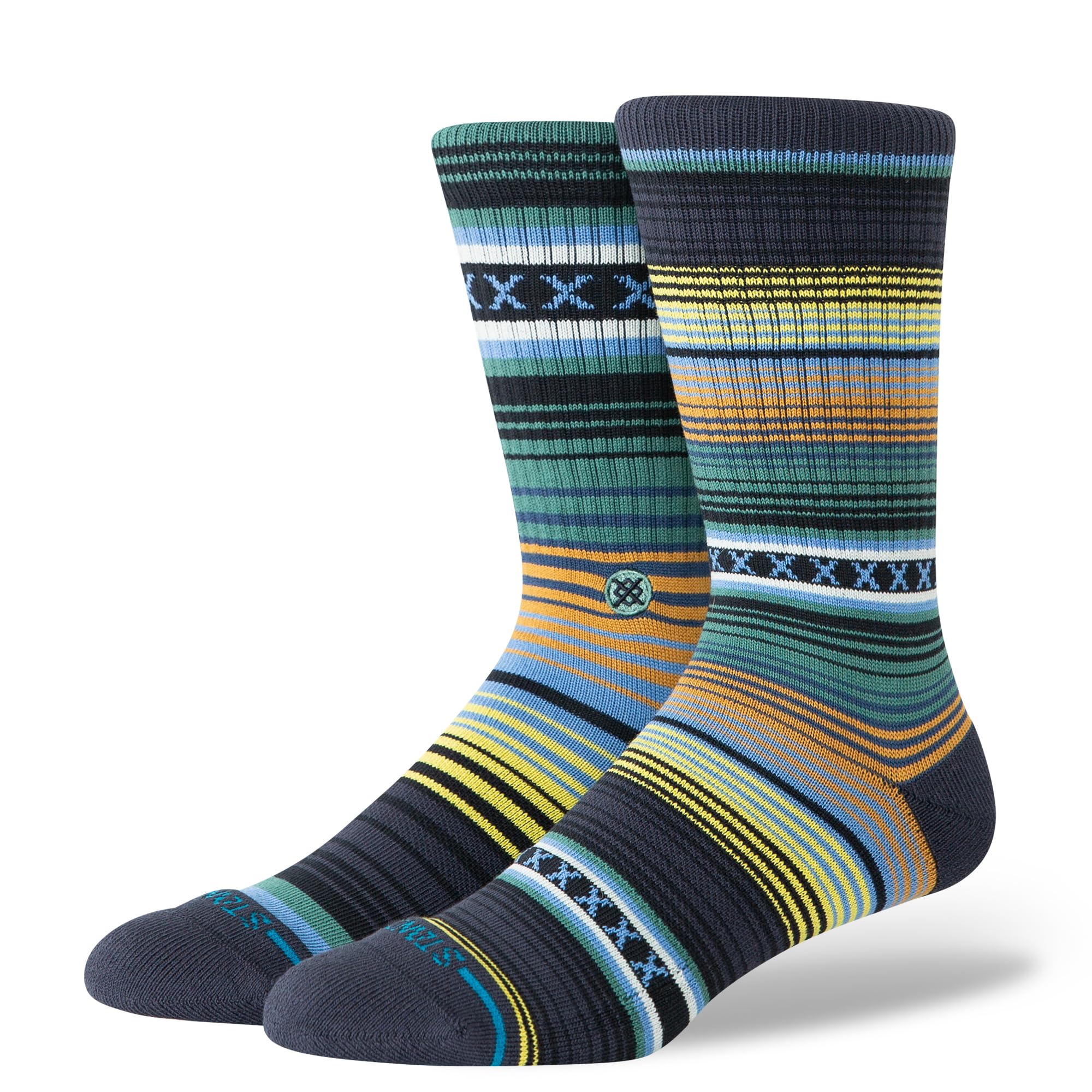 Stance Curren ST Crew Socks - Deep Teal