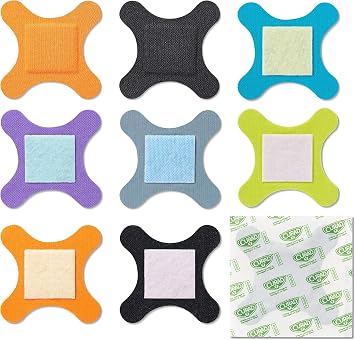CURAD Performance Series Antibacterial Bandages, Elbows and Knees, 3 x 3, 10 Count