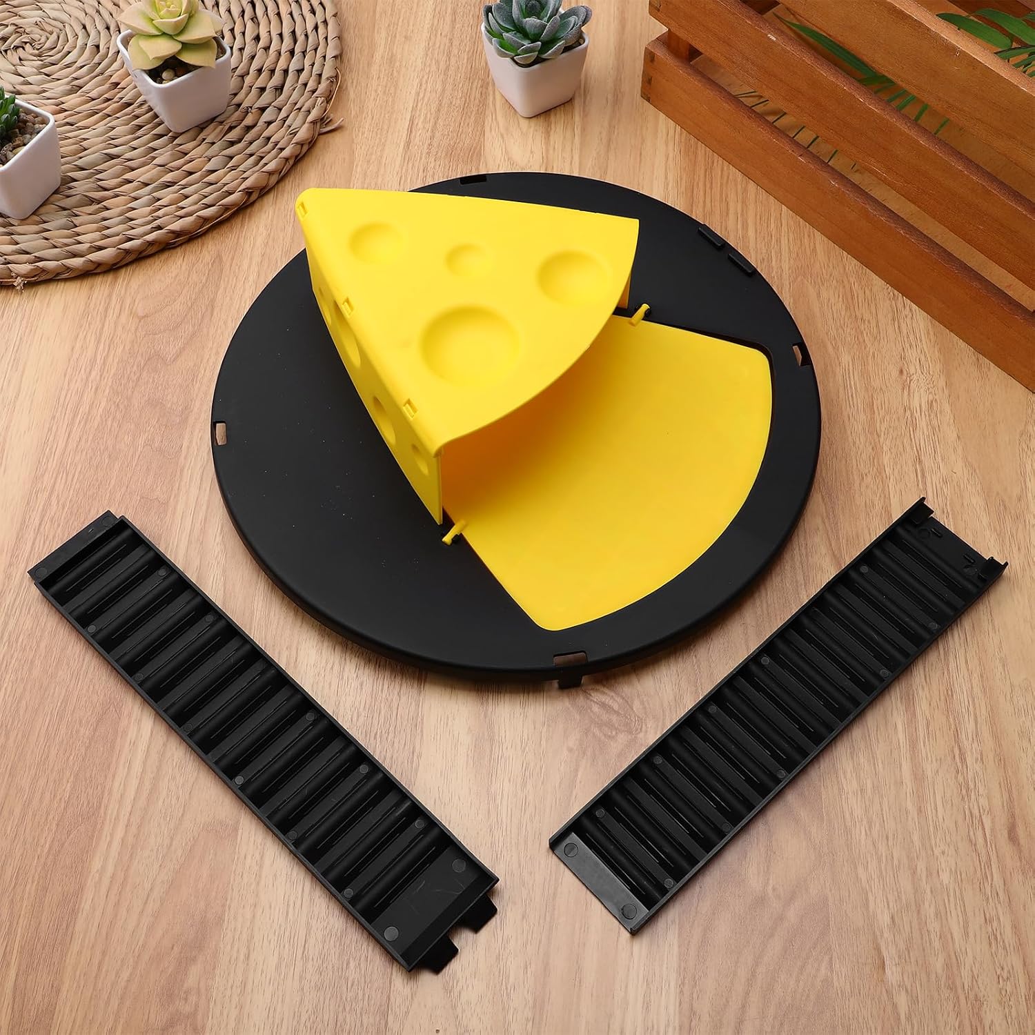 LIOOBO Rat Bucket Lid: 5 Gallon Bucket Mouse Lid, Mouse Catching, Rat Slip and Trip, for Catch 1Pc Without