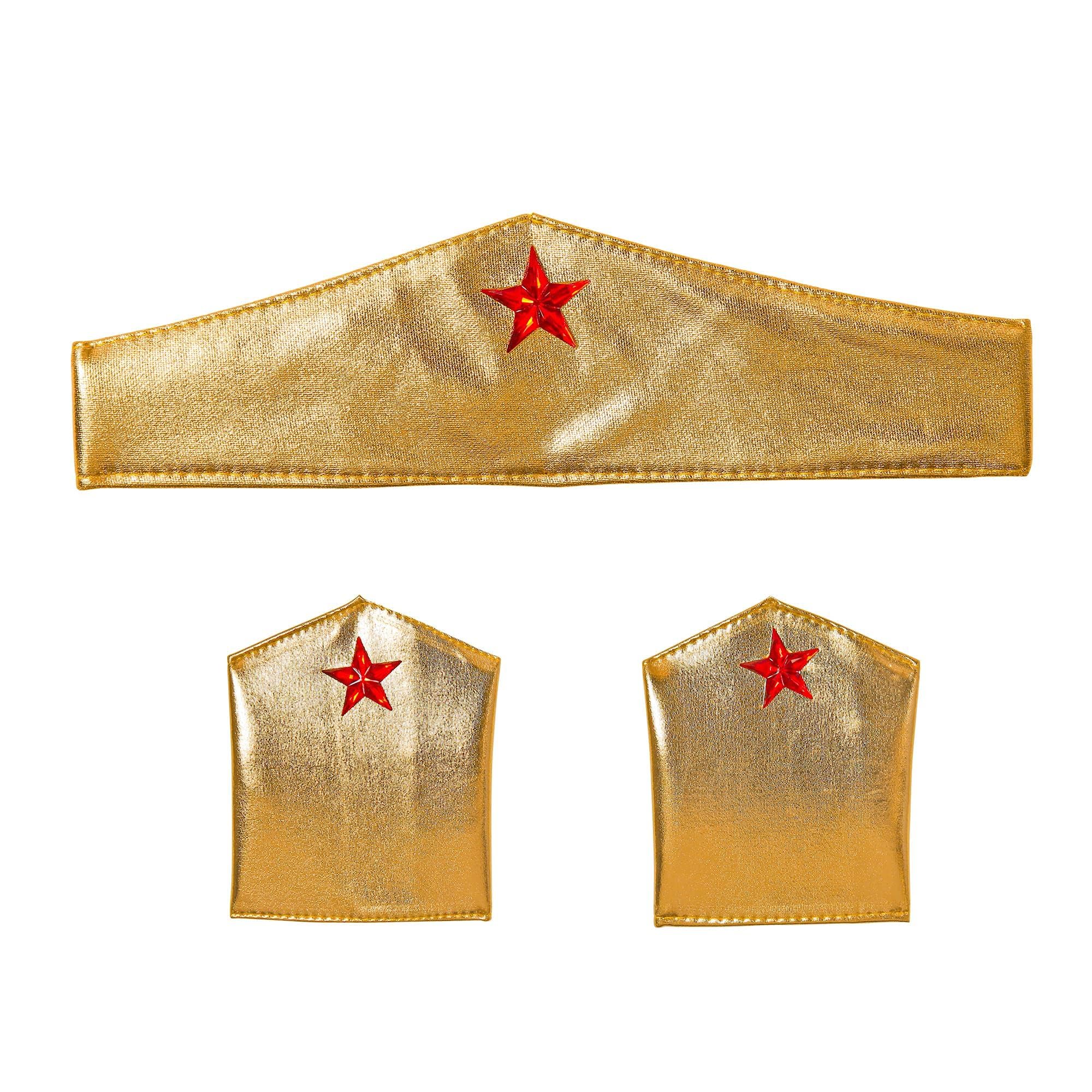 Widmann 03374 Super Hero - Set de accesorios para mujer, color dorado , color/modelo surtido